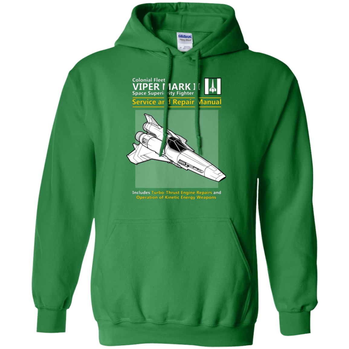 Sweatshirts Irish Green / Small VIPER SERVICE AND REPAIR MANUAL Pullover Hoodie