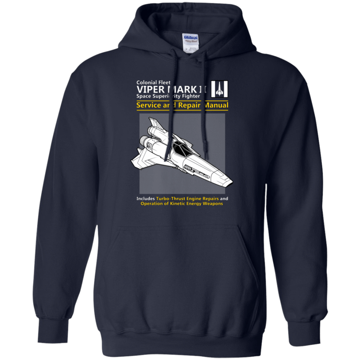 Sweatshirts Navy / Small VIPER SERVICE AND REPAIR MANUAL Pullover Hoodie