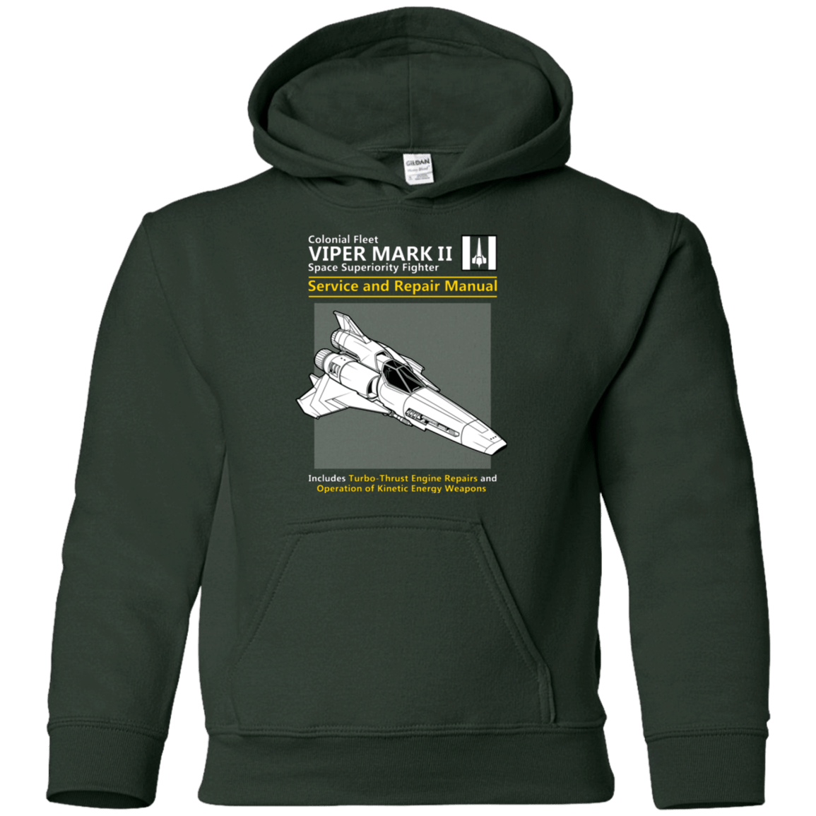Sweatshirts Forest Green / YS VIPER SERVICE AND REPAIR MANUAL Youth Hoodie