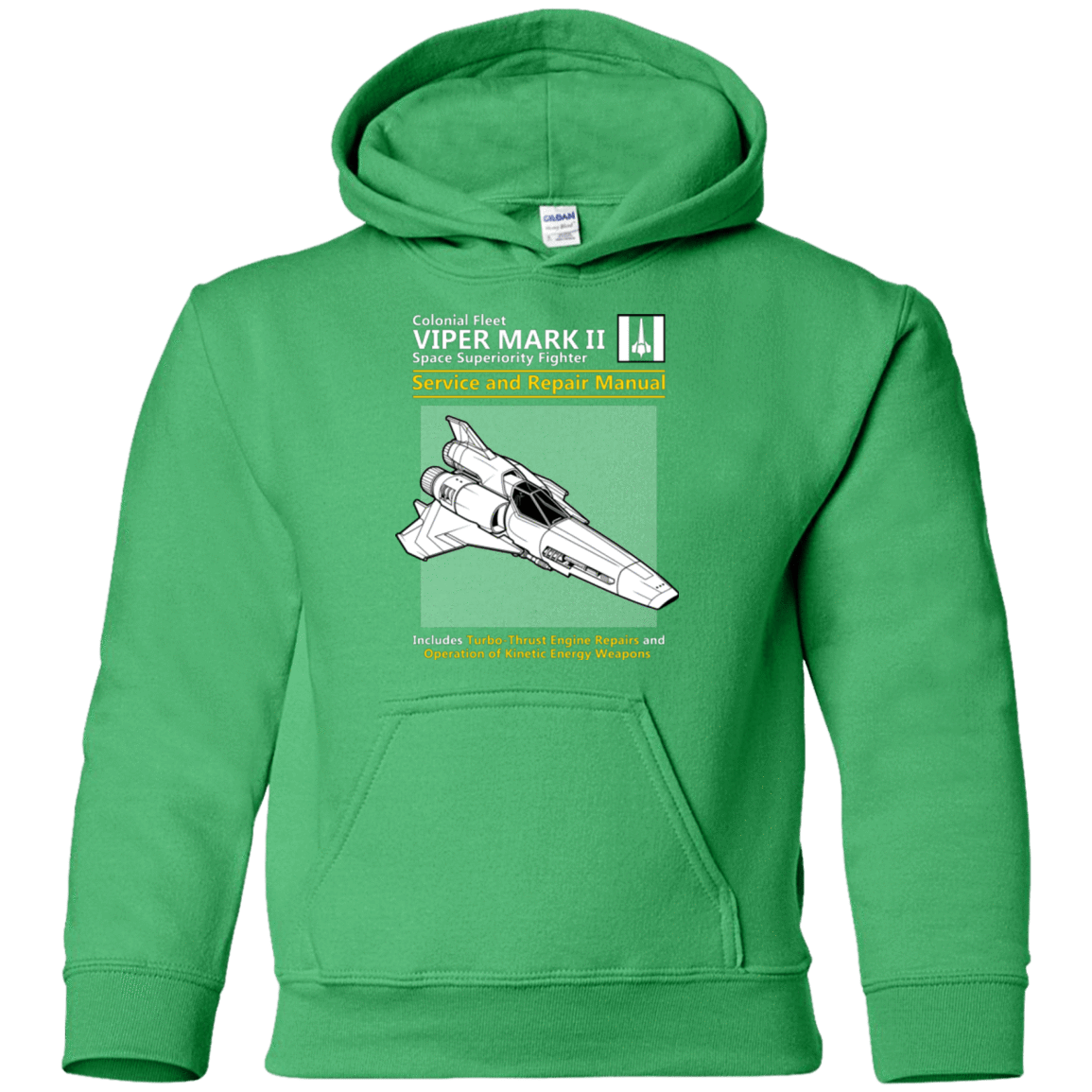 Sweatshirts Irish Green / YS VIPER SERVICE AND REPAIR MANUAL Youth Hoodie