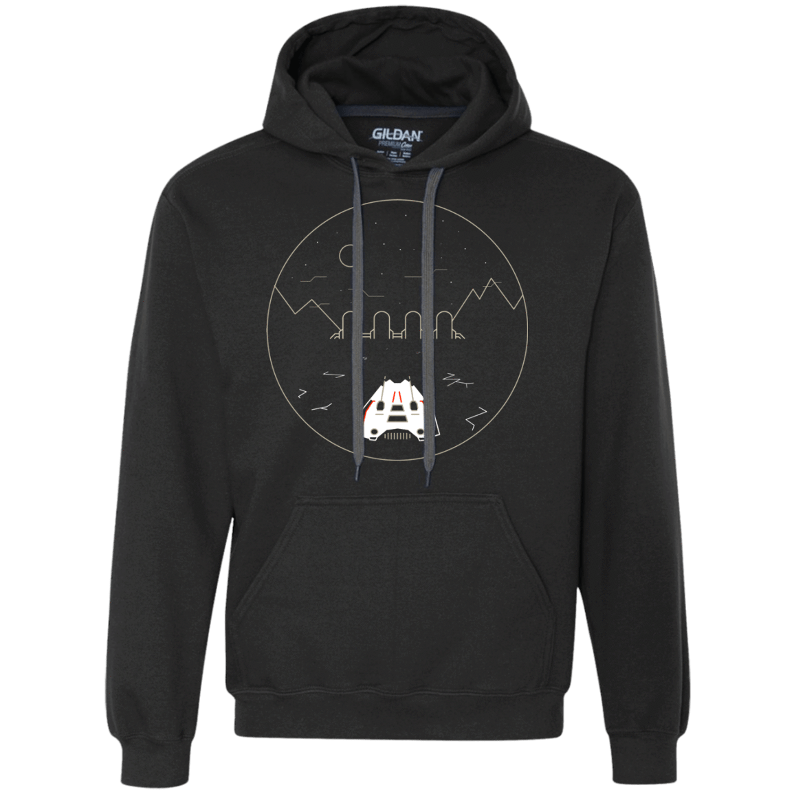 Sweatshirts Black / S Visit Hoth Premium Fleece Hoodie