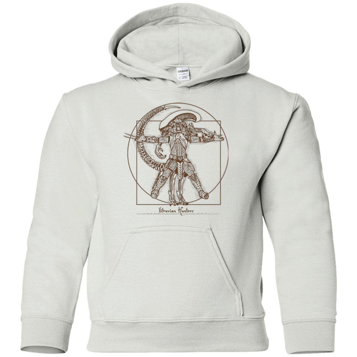 Sweatshirts White / YS Vitruvian Hunters Youth Hoodie