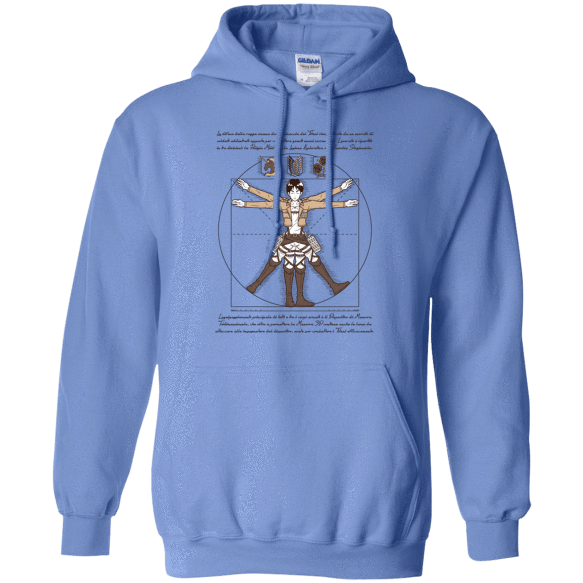 Sweatshirts Carolina Blue / Small VITRUVIAN TRAINEE Pullover Hoodie