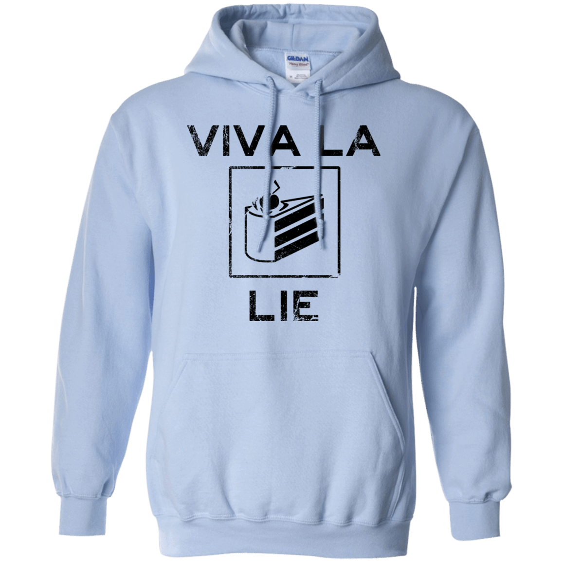 Sweatshirts Light Blue / S Viva La Lie Pullover Hoodie