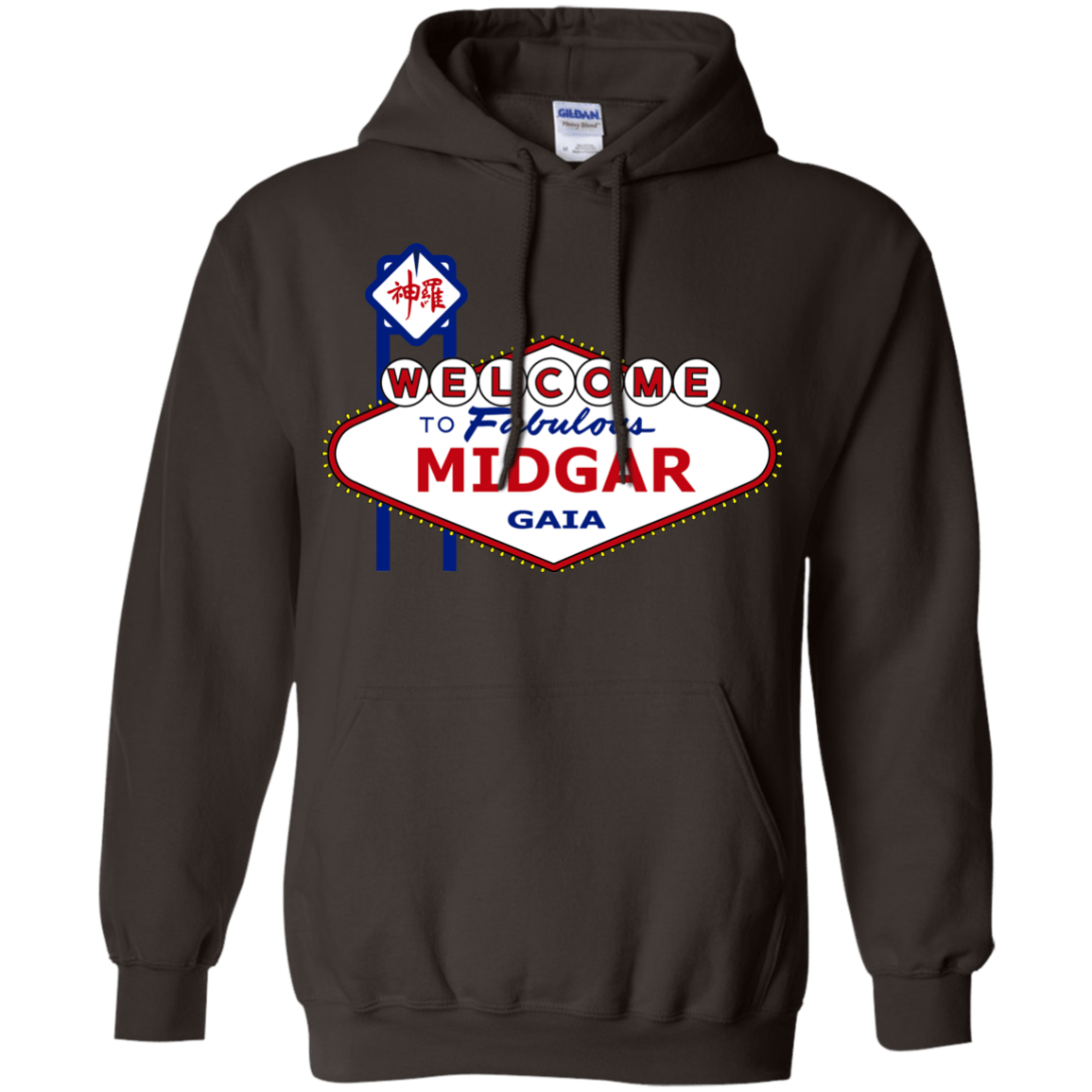 Sweatshirts Dark Chocolate / Small Viva Midgar Pullover Hoodie