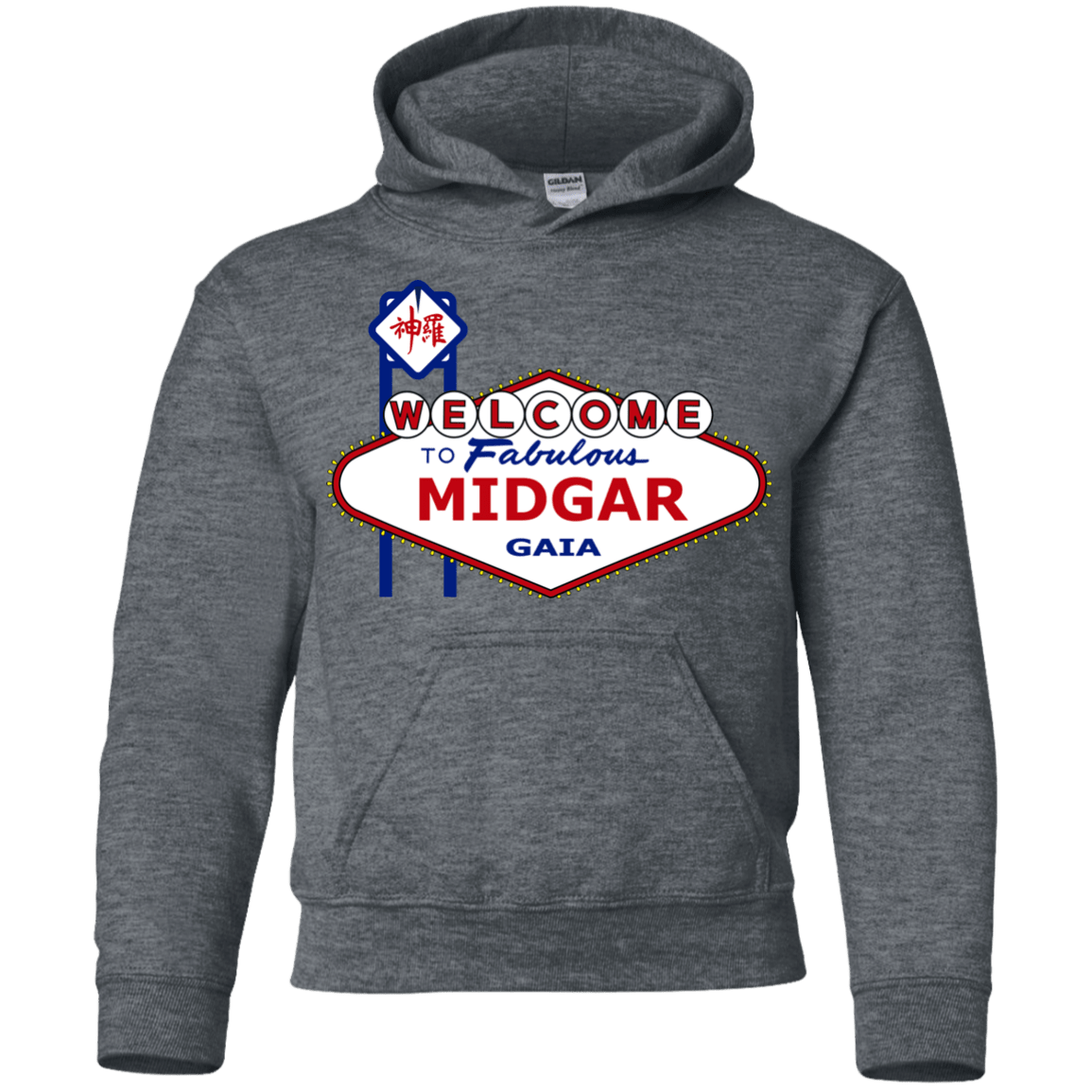 Sweatshirts Dark Heather / YS Viva Midgar Youth Hoodie