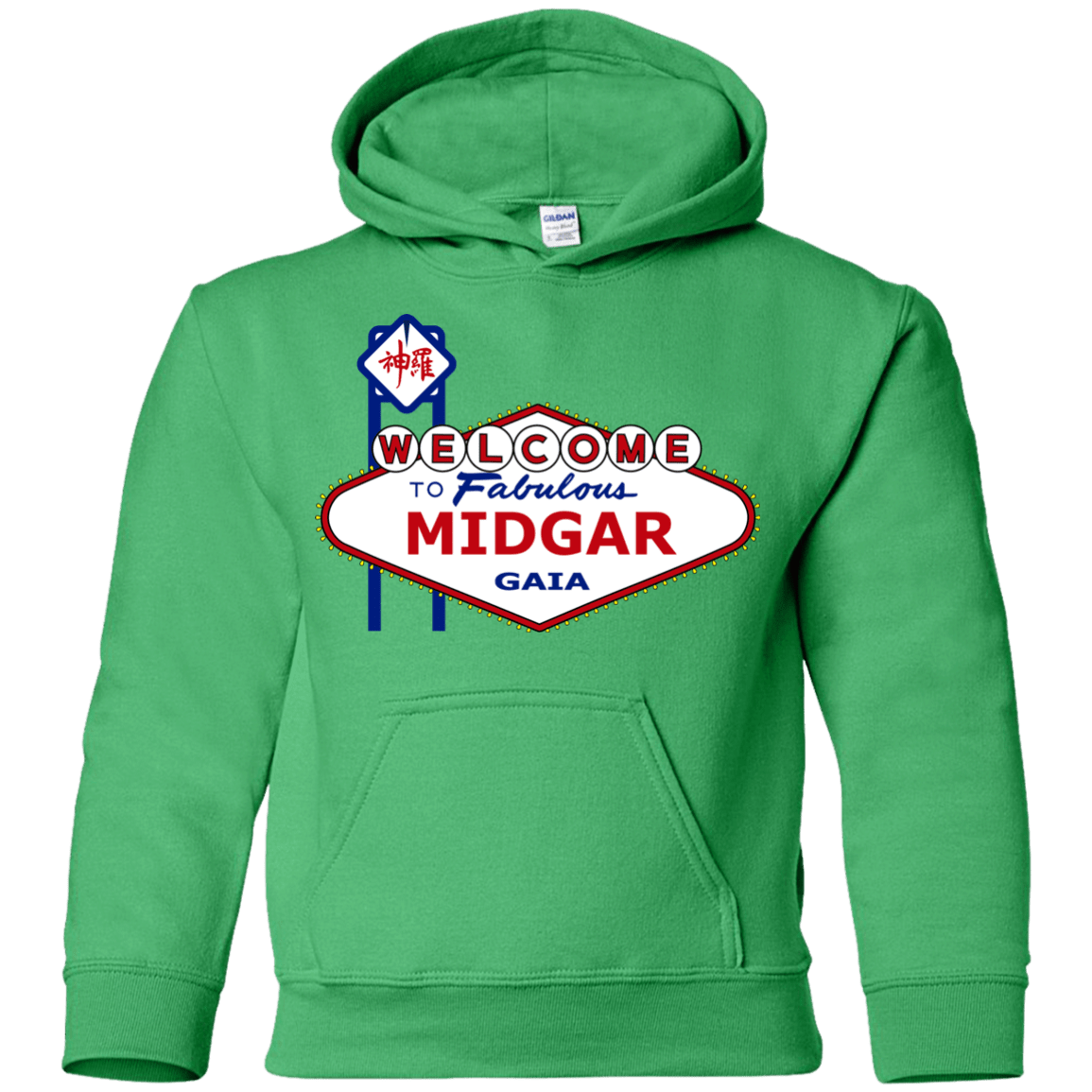 Sweatshirts Irish Green / YS Viva Midgar Youth Hoodie
