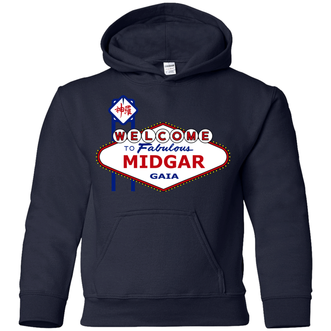 Sweatshirts Navy / YS Viva Midgar Youth Hoodie