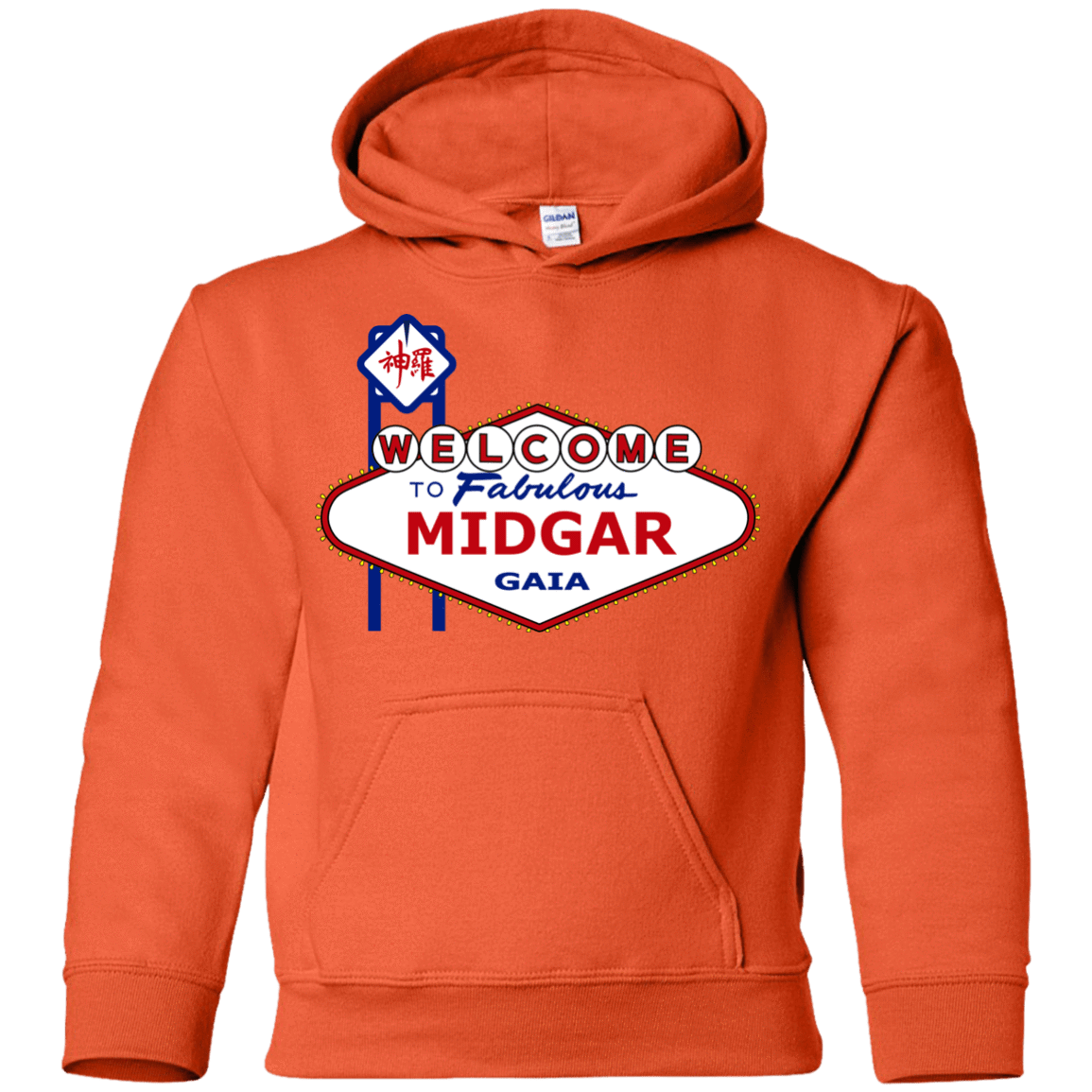 Sweatshirts Orange / YS Viva Midgar Youth Hoodie