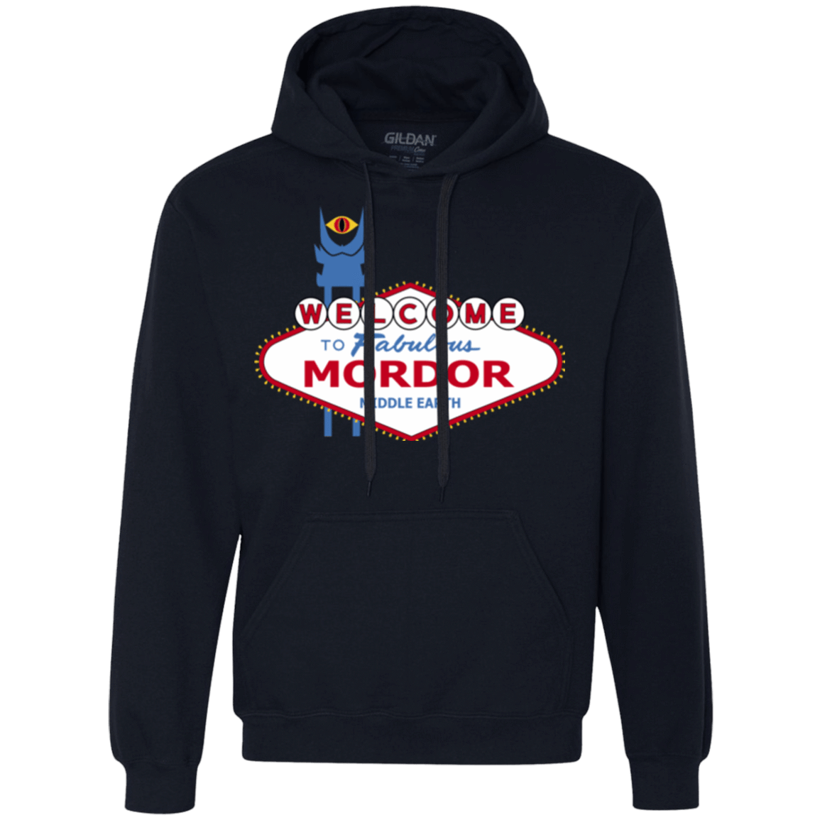 Sweatshirts Navy / Small Viva Mordor Premium Fleece Hoodie