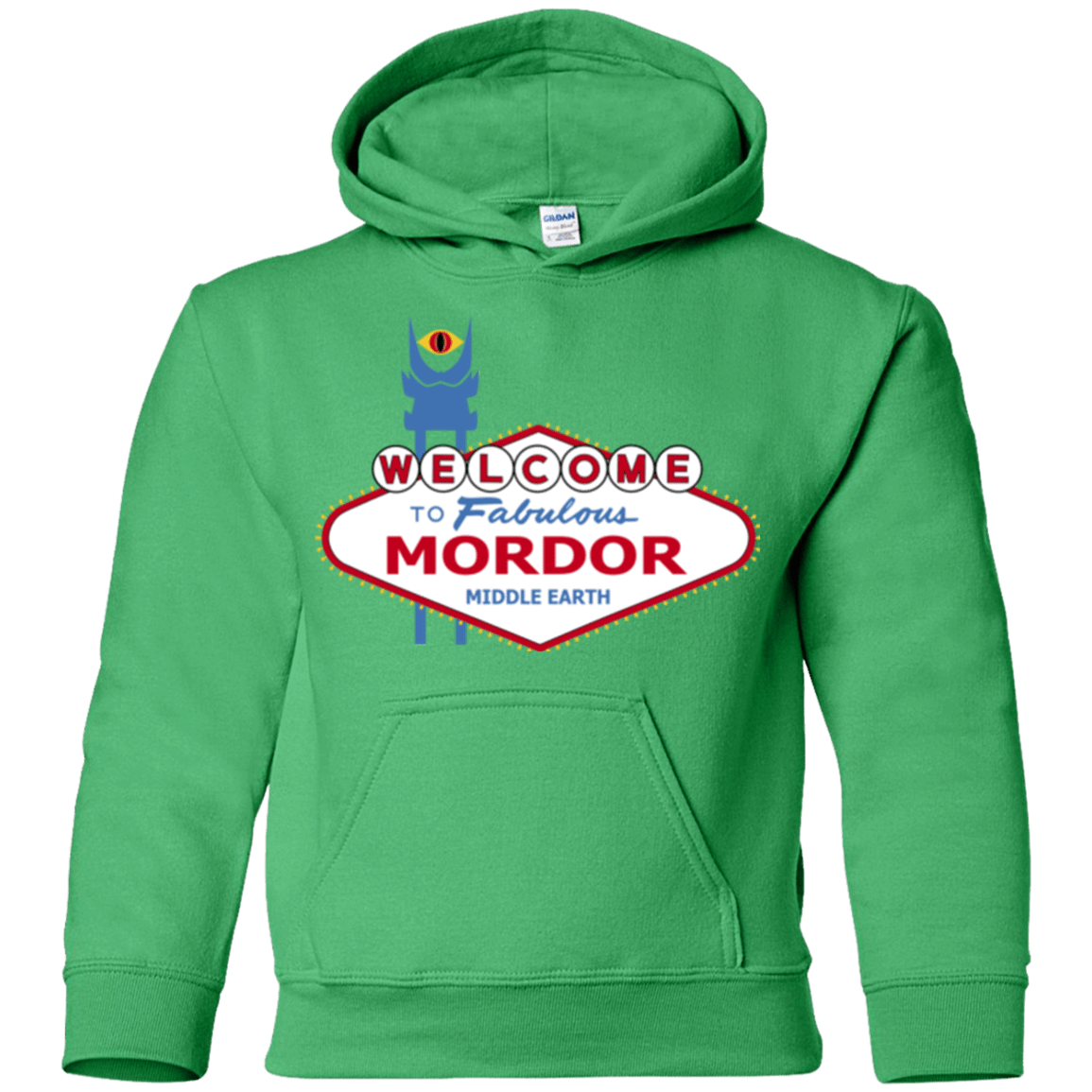 Sweatshirts Irish Green / YS Viva Mordor Youth Hoodie