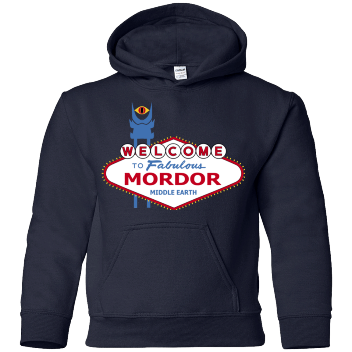 Sweatshirts Navy / YS Viva Mordor Youth Hoodie