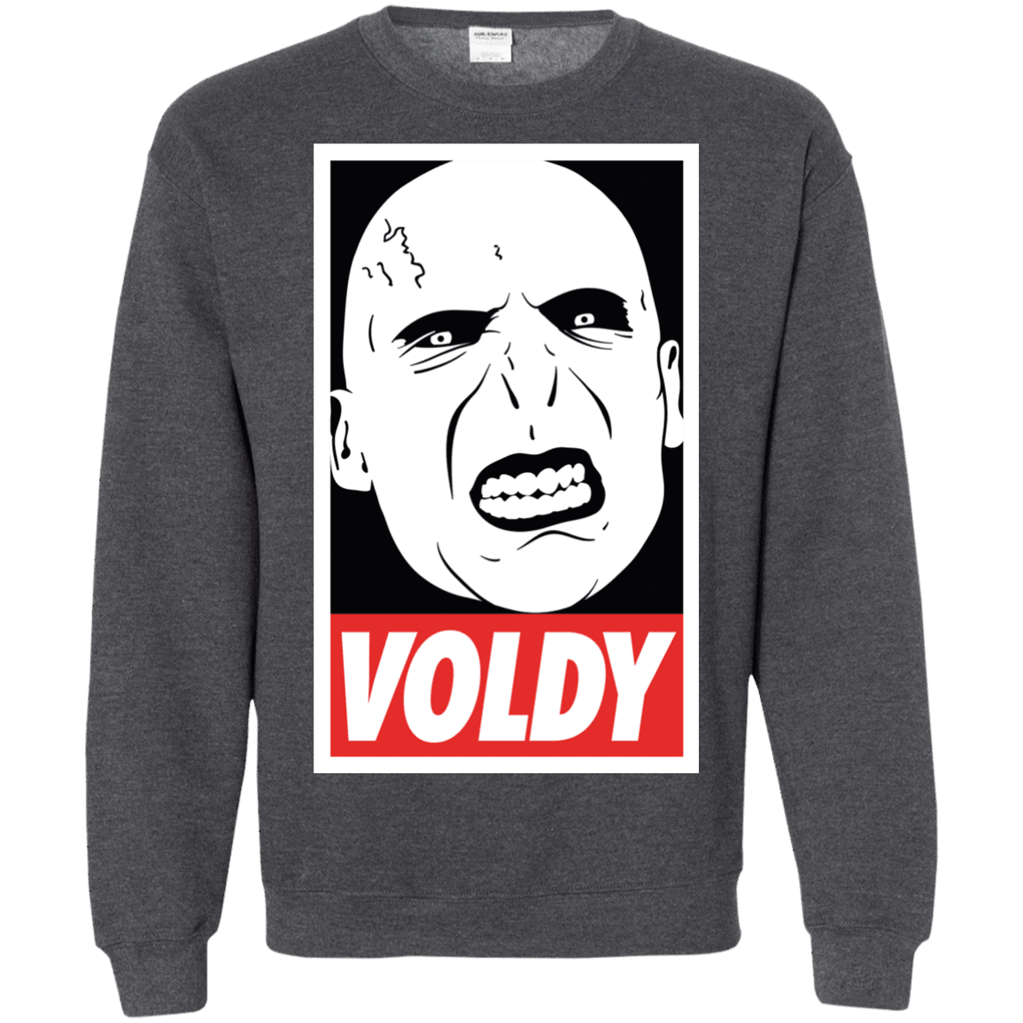 Sweatshirts Dark Heather / Small Voldy Crewneck Sweatshirt