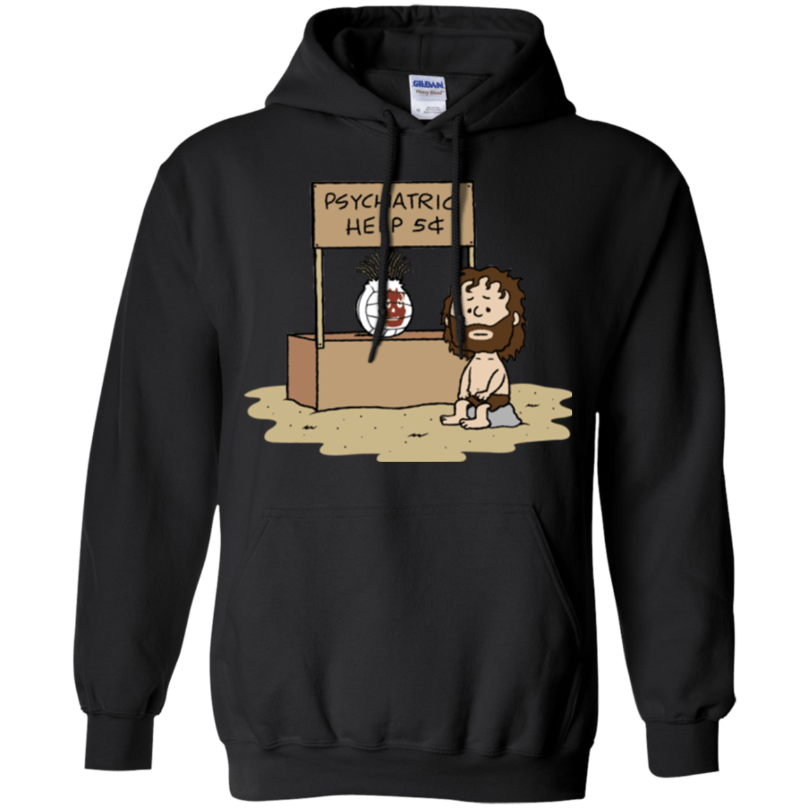 Sweatshirts Black / Small Volleyball Help Pullover Hoodie