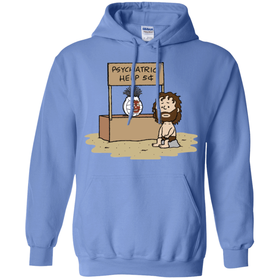 Sweatshirts Carolina Blue / Small Volleyball Help Pullover Hoodie