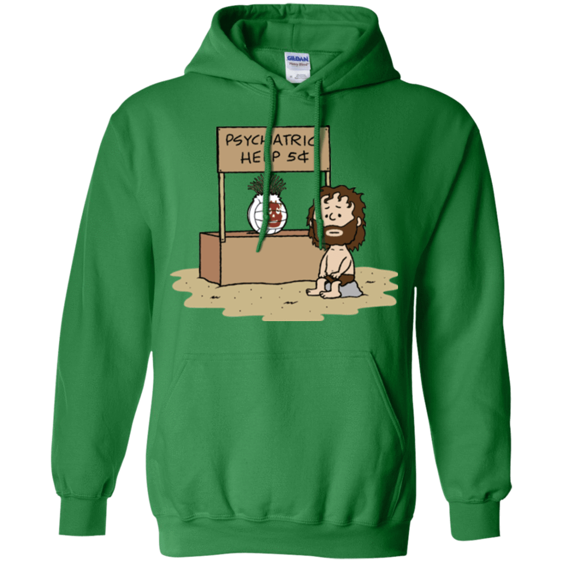 Sweatshirts Irish Green / Small Volleyball Help Pullover Hoodie