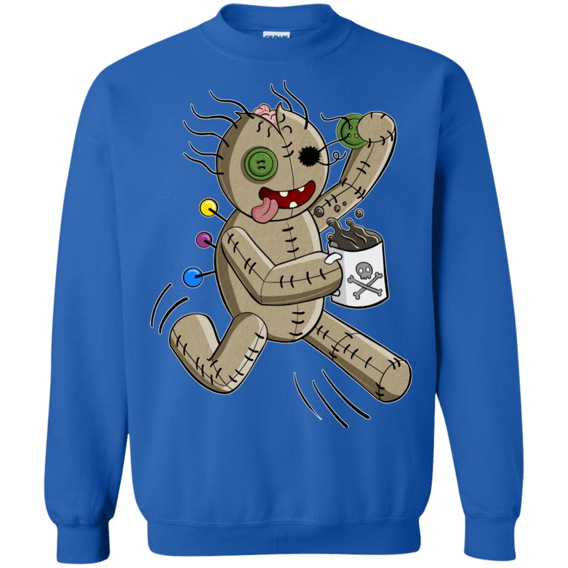 Sweatshirts Royal / S Voodoo Coffee Runner Crewneck Sweatshirt