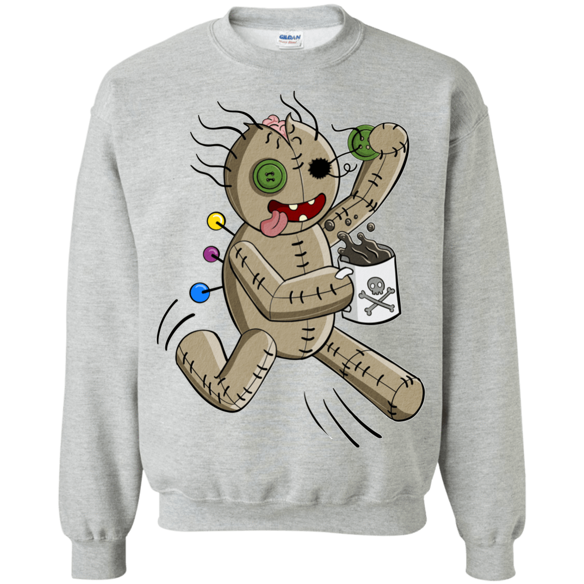 Sweatshirts Sport Grey / S Voodoo Coffee Runner Crewneck Sweatshirt