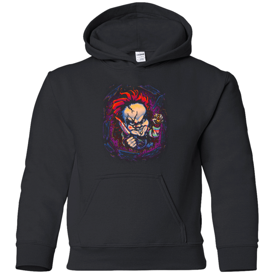 Sweatshirts Black / YS Voodoo Doll of Death Youth Hoodie