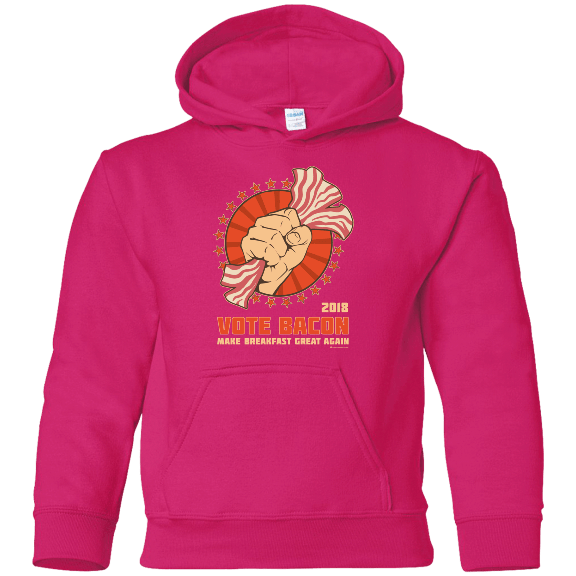Sweatshirts Heliconia / YS Vote Bacon In 2018 Youth Hoodie