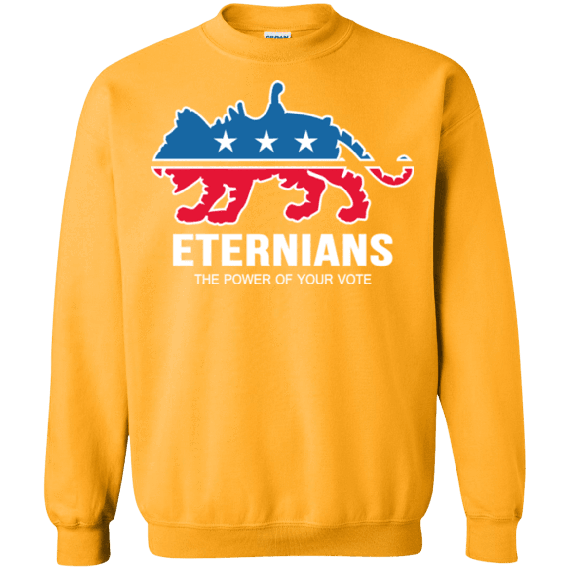 Sweatshirts Gold / Small Vote Eternians Crewneck Sweatshirt