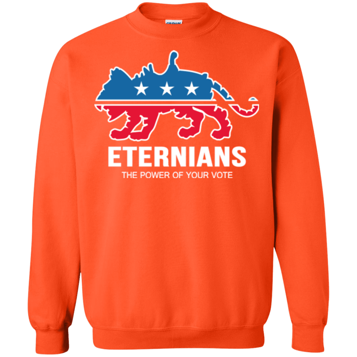 Sweatshirts Orange / Small Vote Eternians Crewneck Sweatshirt