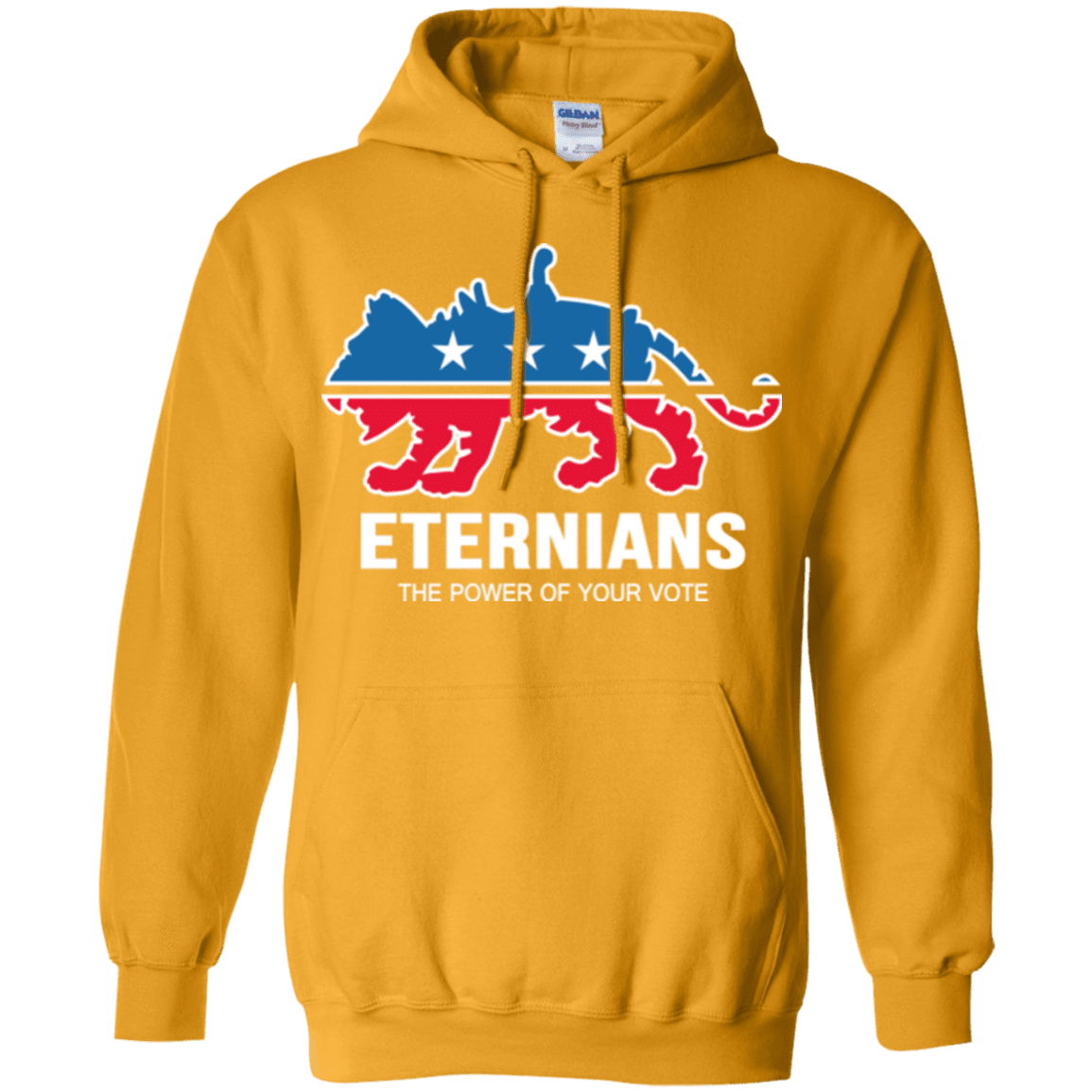 Sweatshirts Gold / Small Vote Eternians Pullover Hoodie
