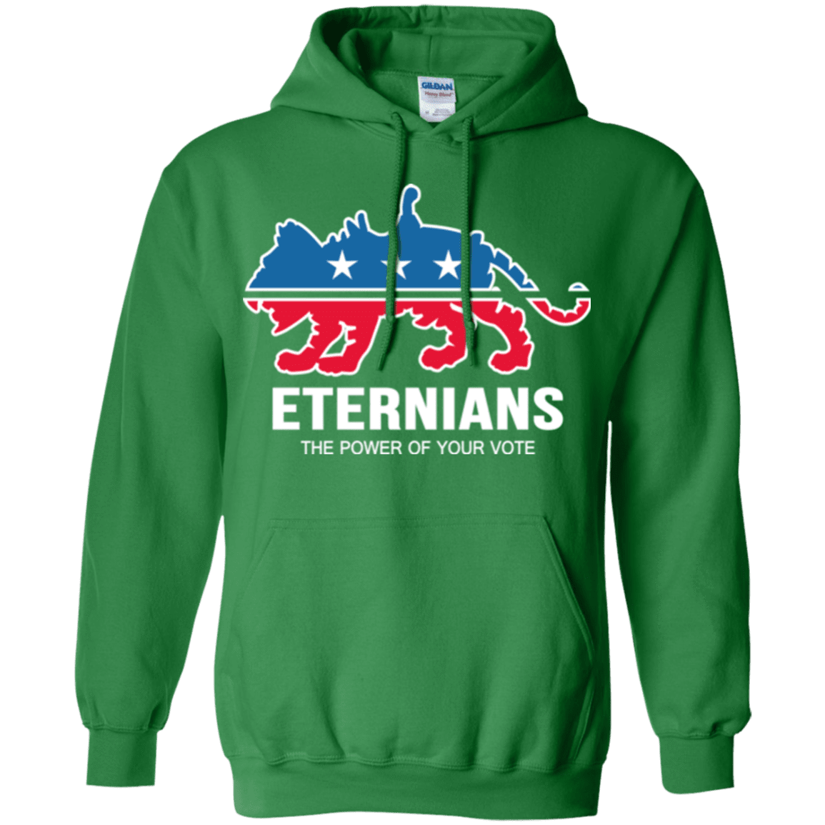 Sweatshirts Irish Green / Small Vote Eternians Pullover Hoodie