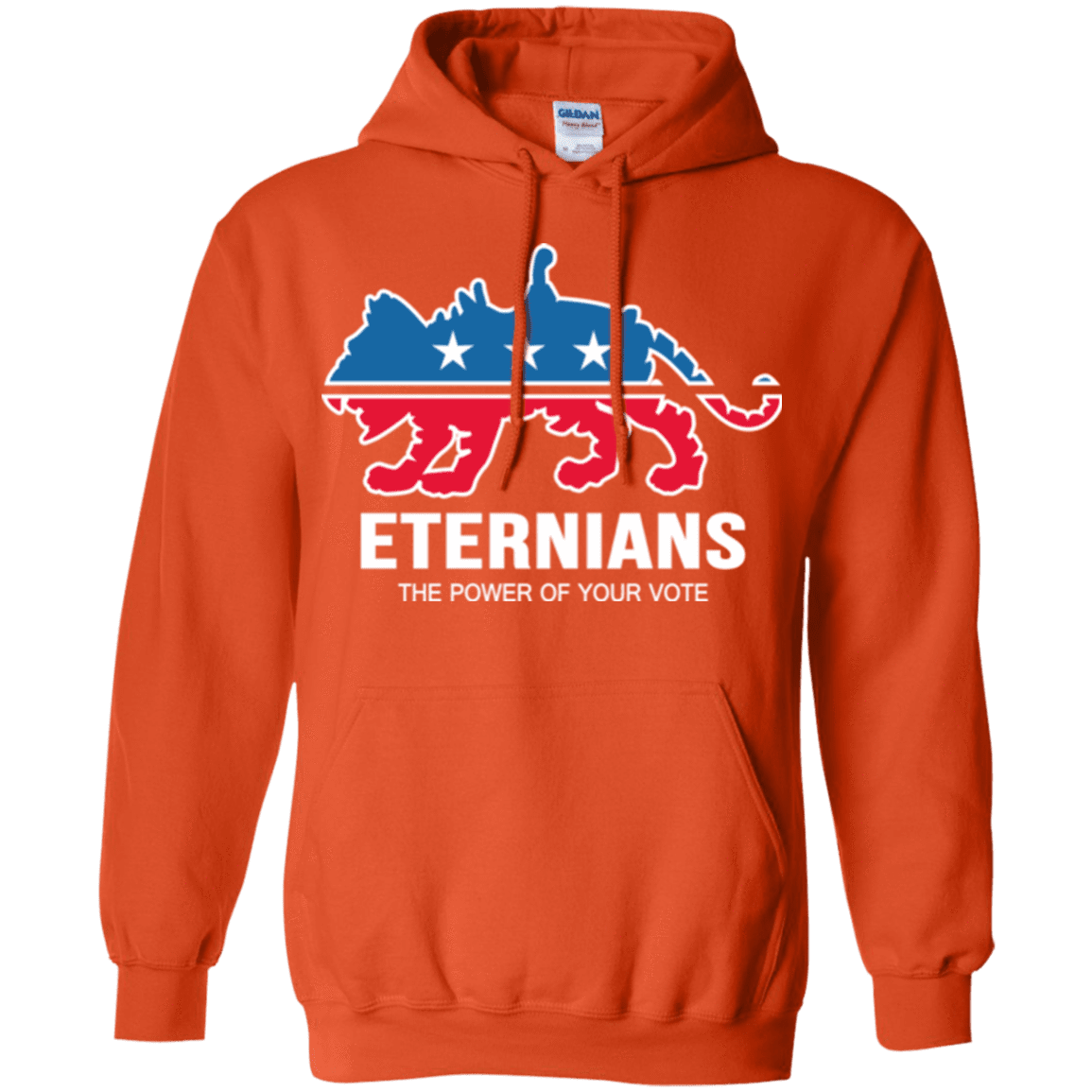 Sweatshirts Orange / Small Vote Eternians Pullover Hoodie