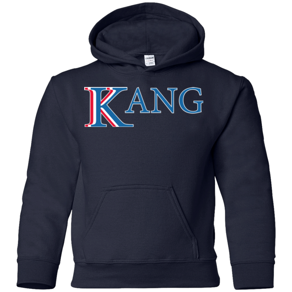 Sweatshirts Navy / YS Vote for Kang Youth Hoodie
