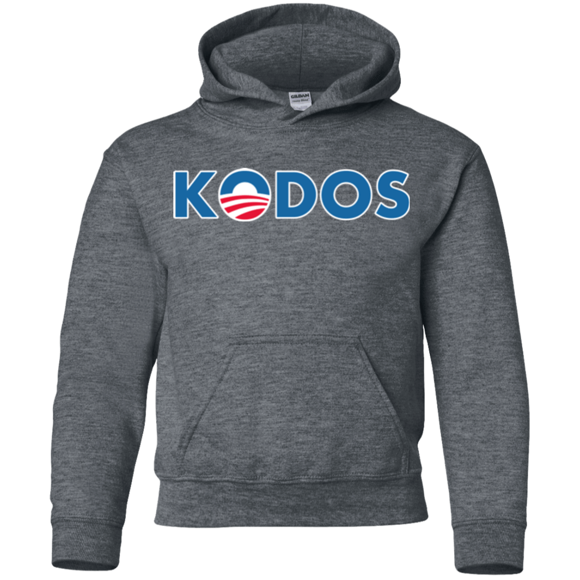 Sweatshirts Dark Heather / YS Vote for Kodos Youth Hoodie