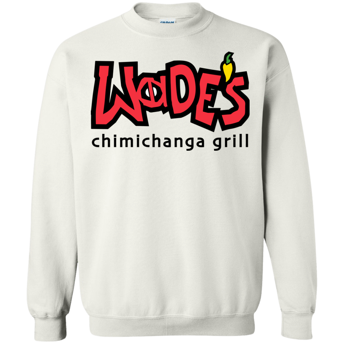 Sweatshirts White / S Wades Grill Crewneck Sweatshirt