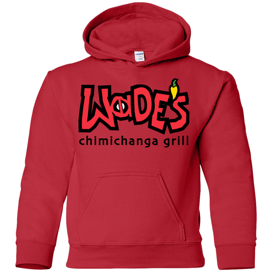 Sweatshirts Red / YS Wades Grill Youth Hoodie