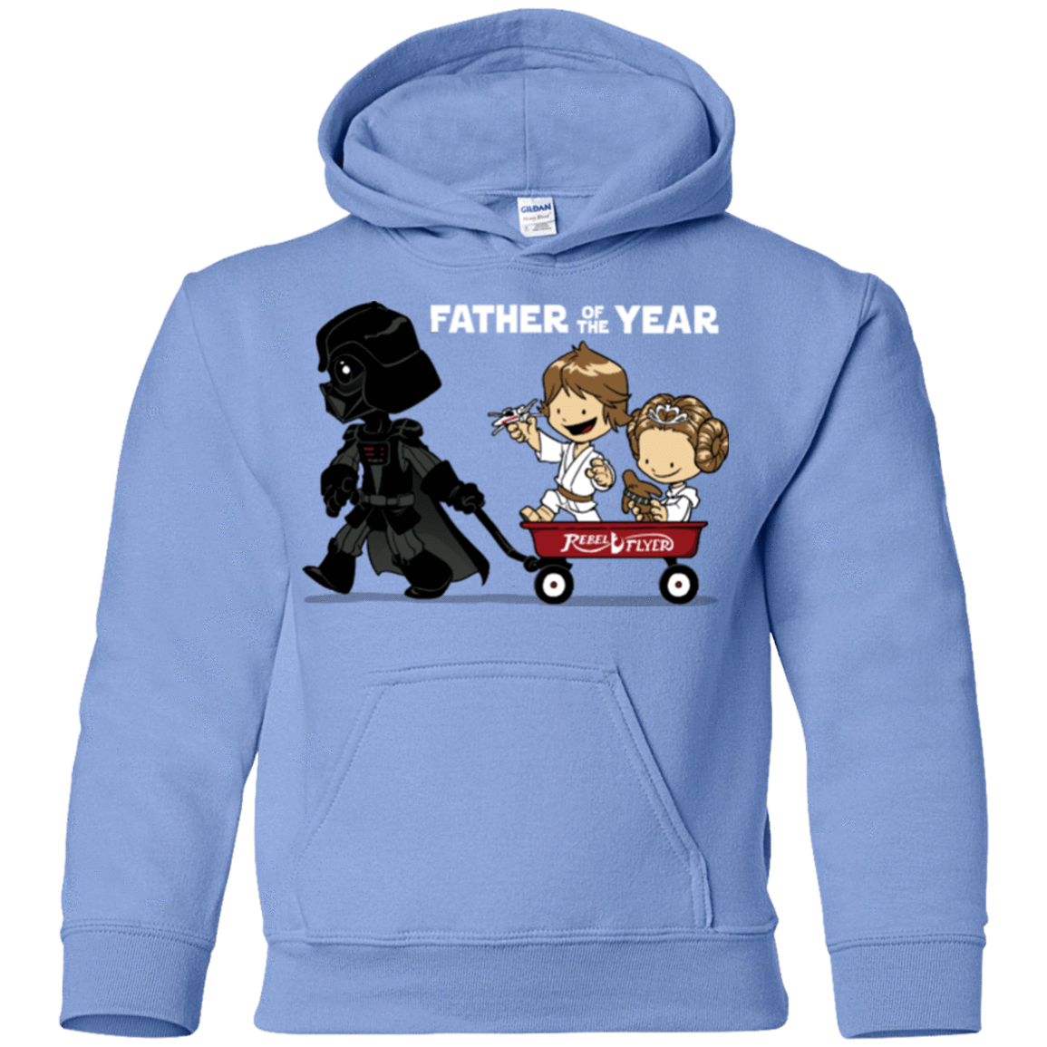 Sweatshirts Carolina Blue / YS WagonRide Youth Hoodie