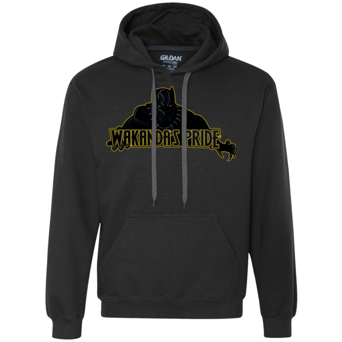 Sweatshirts Black / S Wakandas Pride Premium Fleece Hoodie