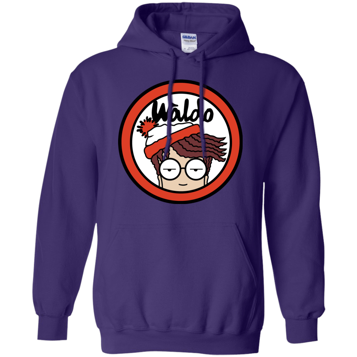 Sweatshirts Purple / S Waldario Pullover Hoodie