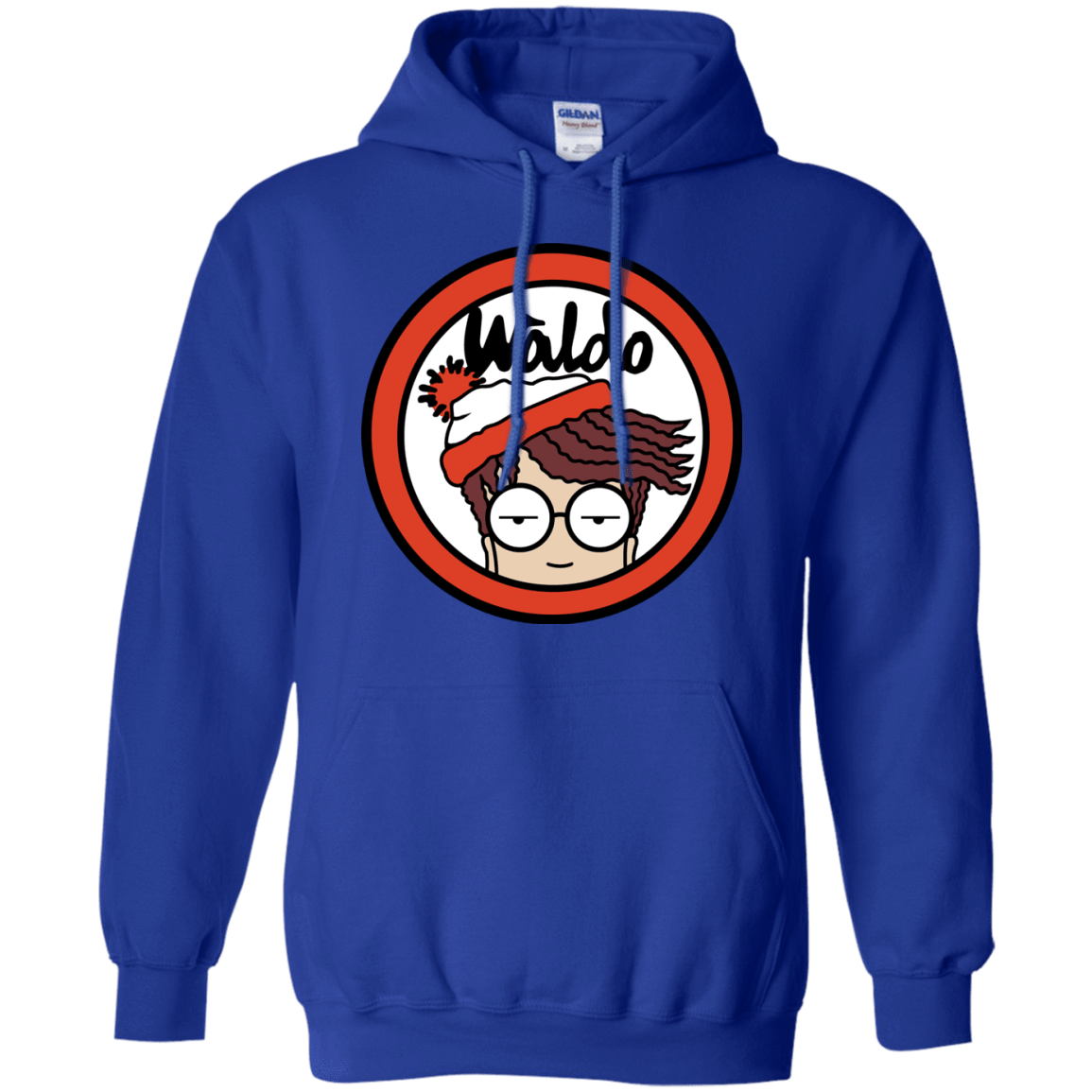 Sweatshirts Royal / S Waldario Pullover Hoodie