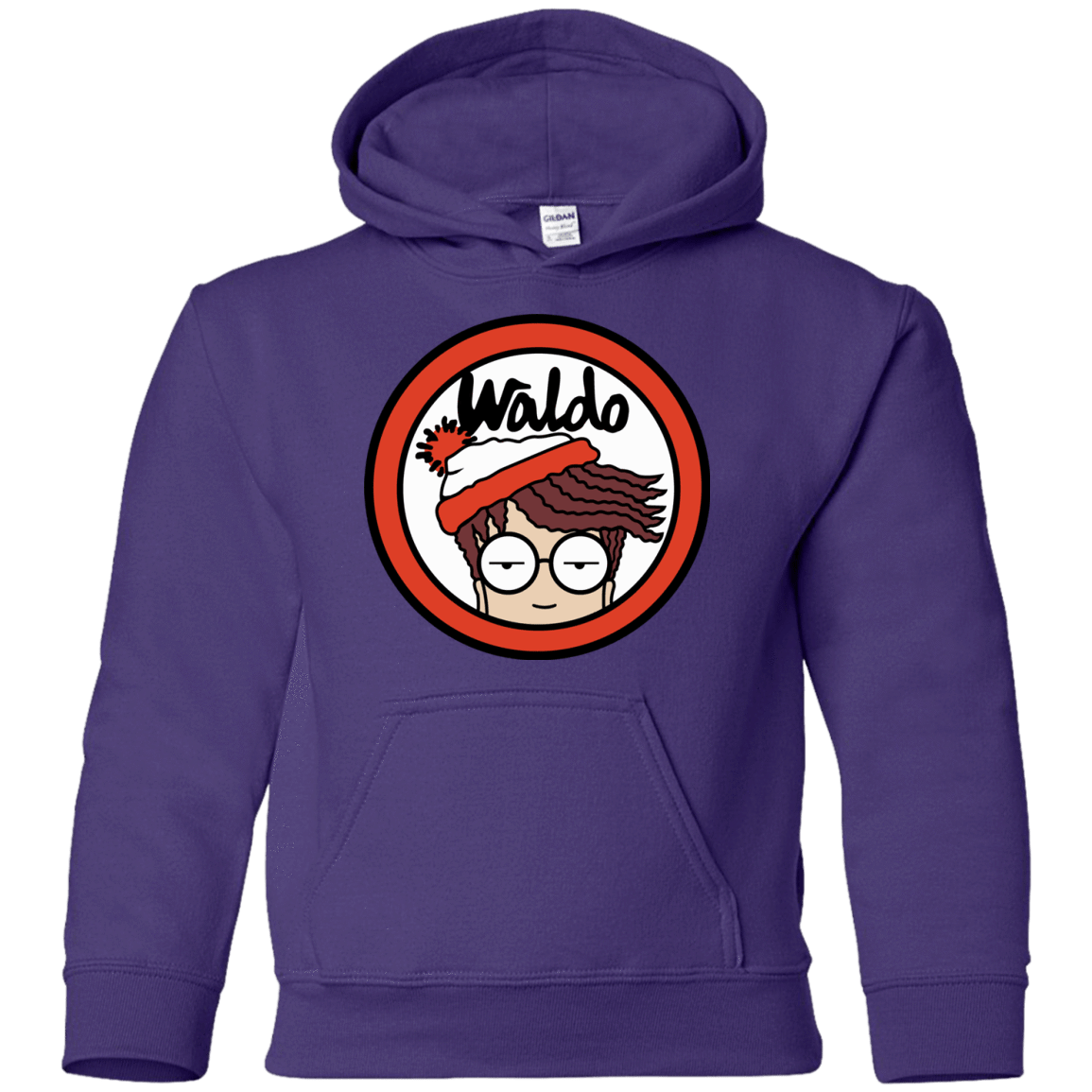 Sweatshirts Purple / YS Waldario Youth Hoodie