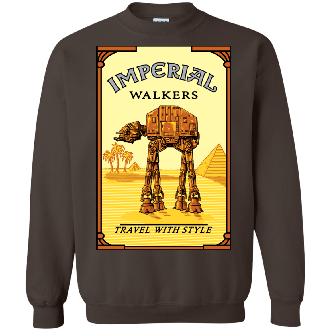 Sweatshirts Dark Chocolate / Small Walk Like An Egyptian Crewneck Sweatshirt