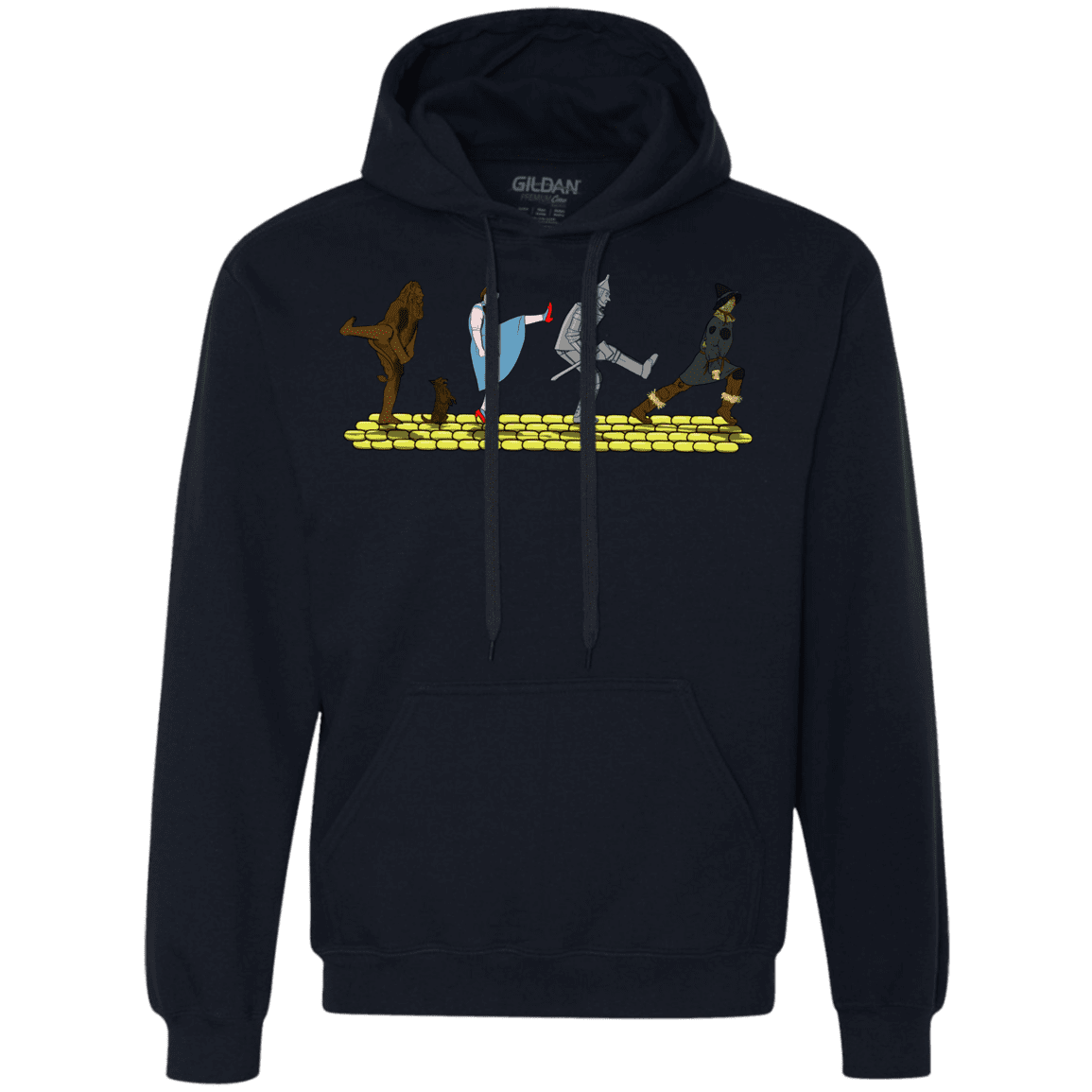 Sweatshirts Navy / S Walk to Oz Premium Fleece Hoodie