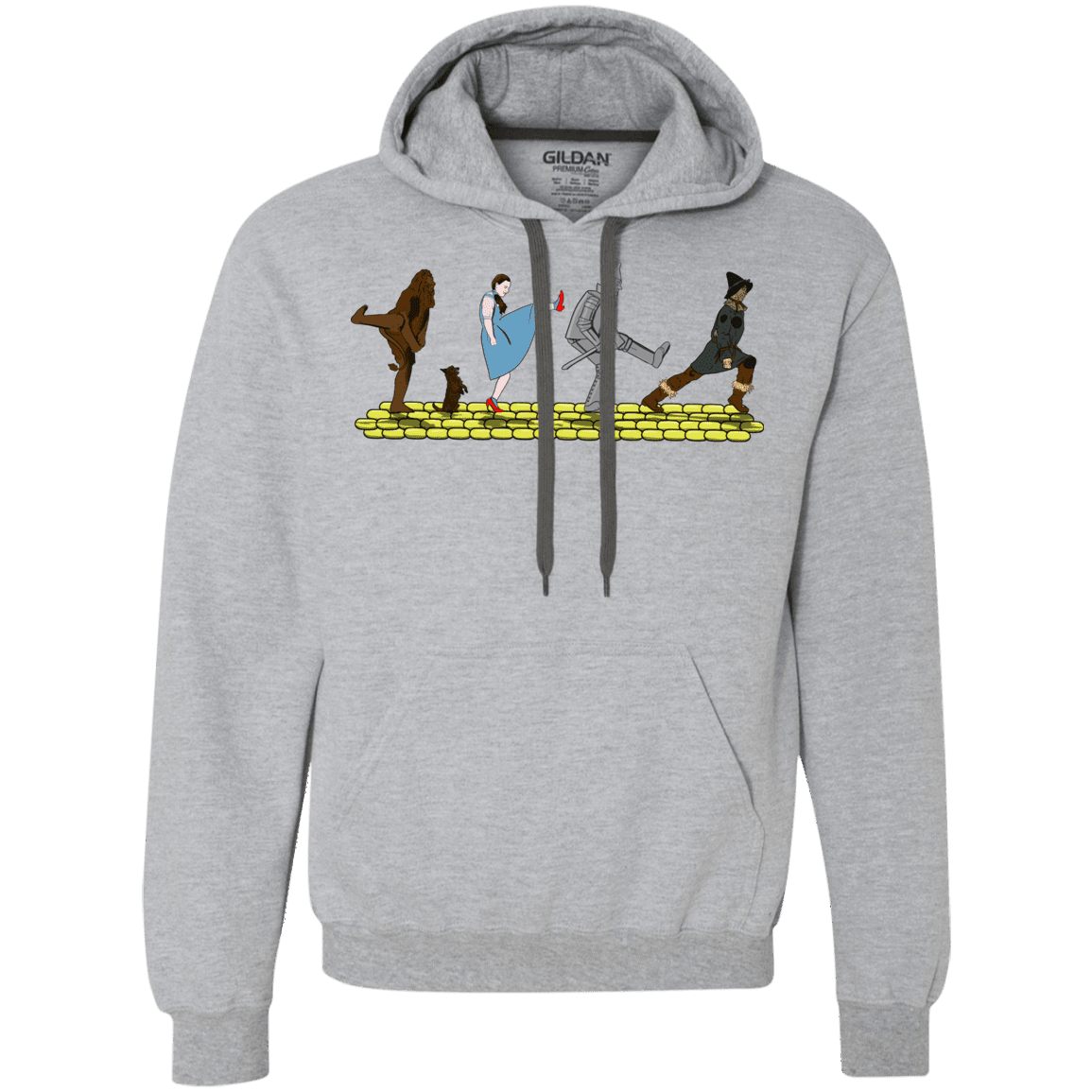 Sweatshirts Sport Grey / L Walk to Oz Premium Fleece Hoodie