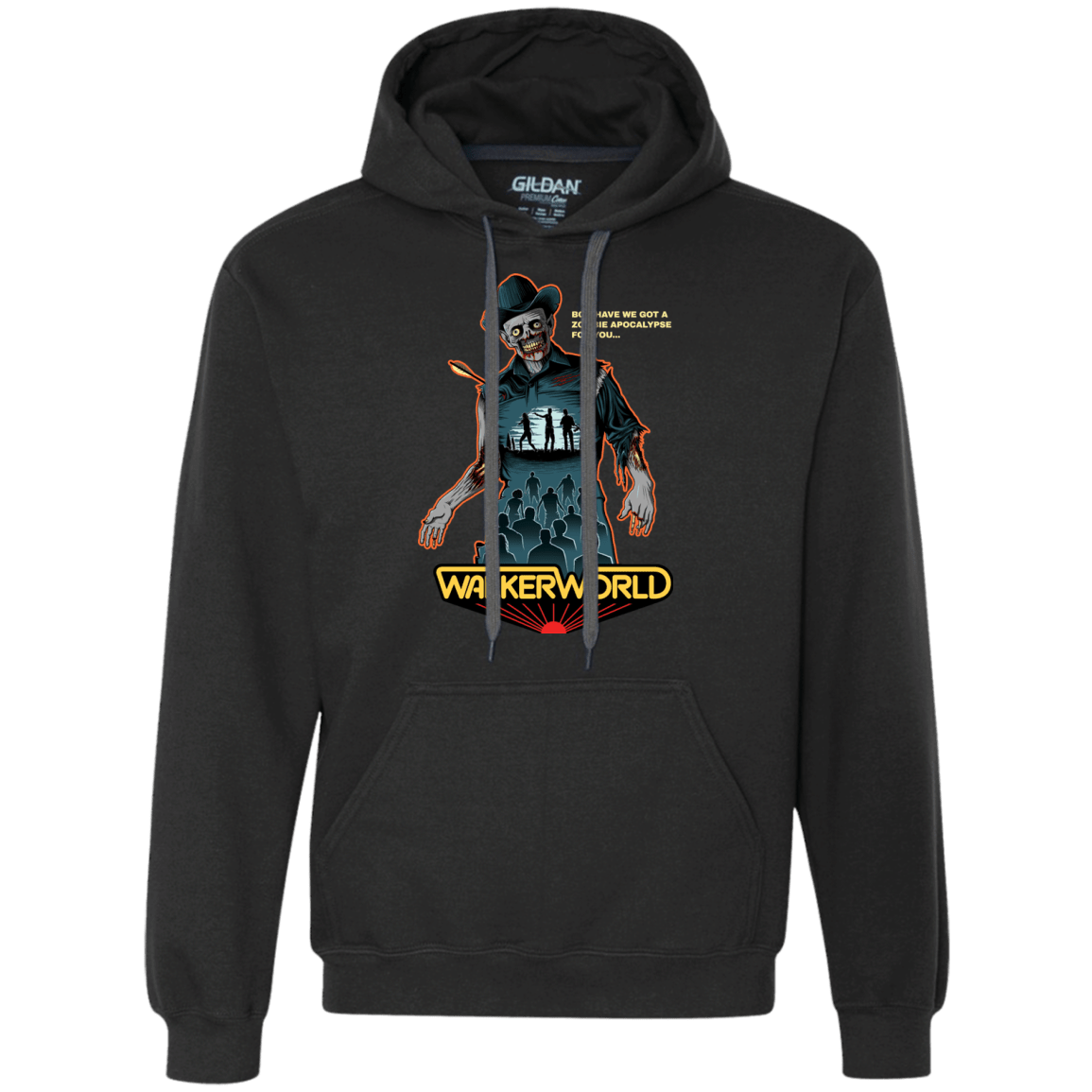 Sweatshirts Black / Small Walker World Premium Fleece Hoodie