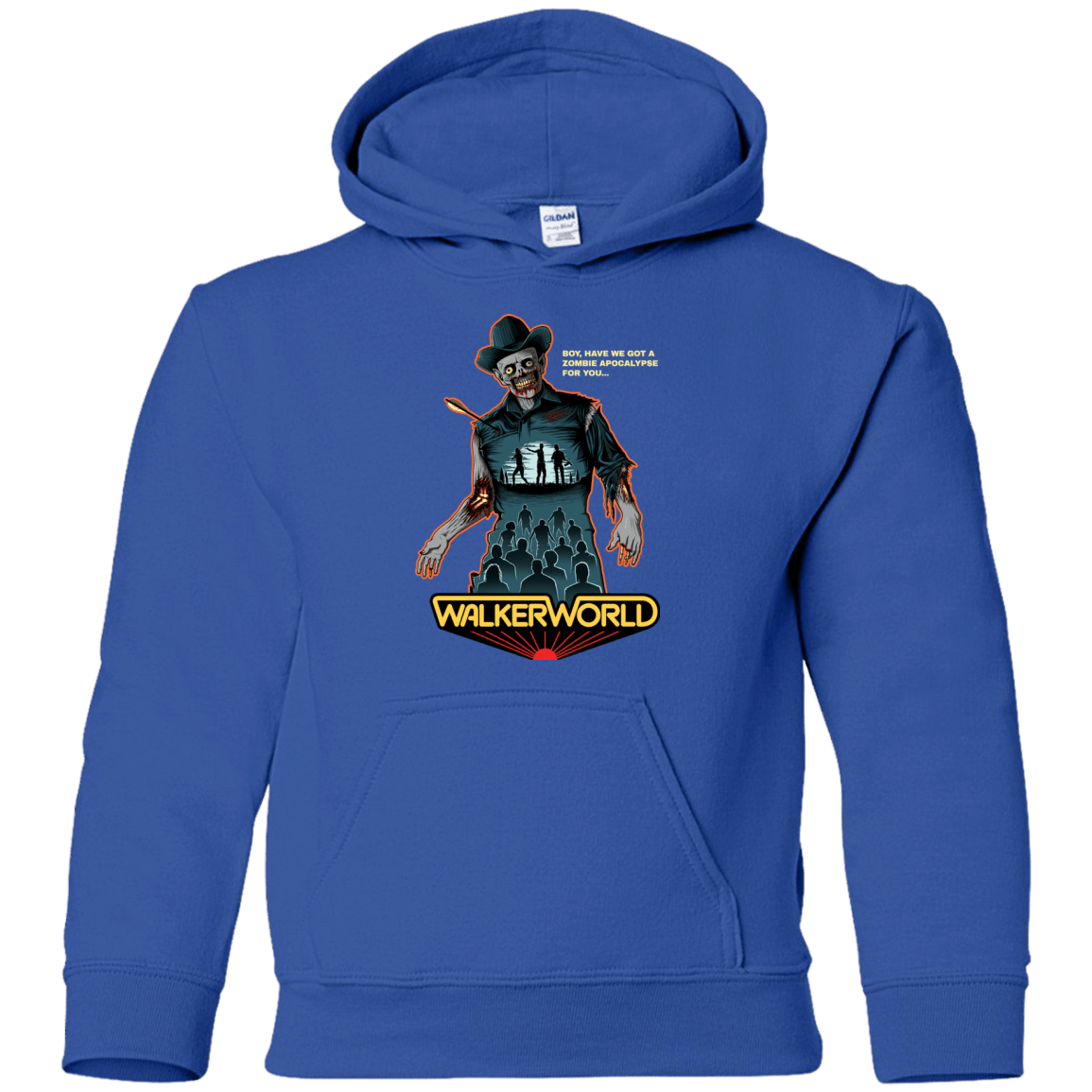 Sweatshirts Royal / YS Walker World Youth Hoodie