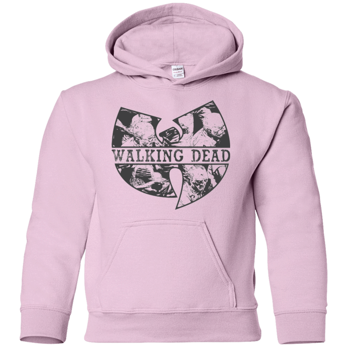Sweatshirts Light Pink / YS Walking Dead Youth Hoodie