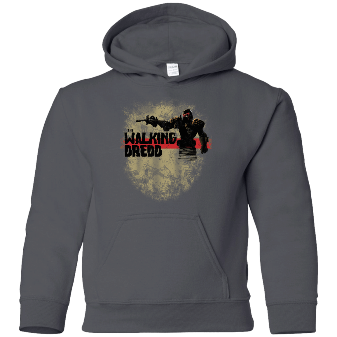 Sweatshirts Charcoal / YS Walking Dredd Youth Hoodie