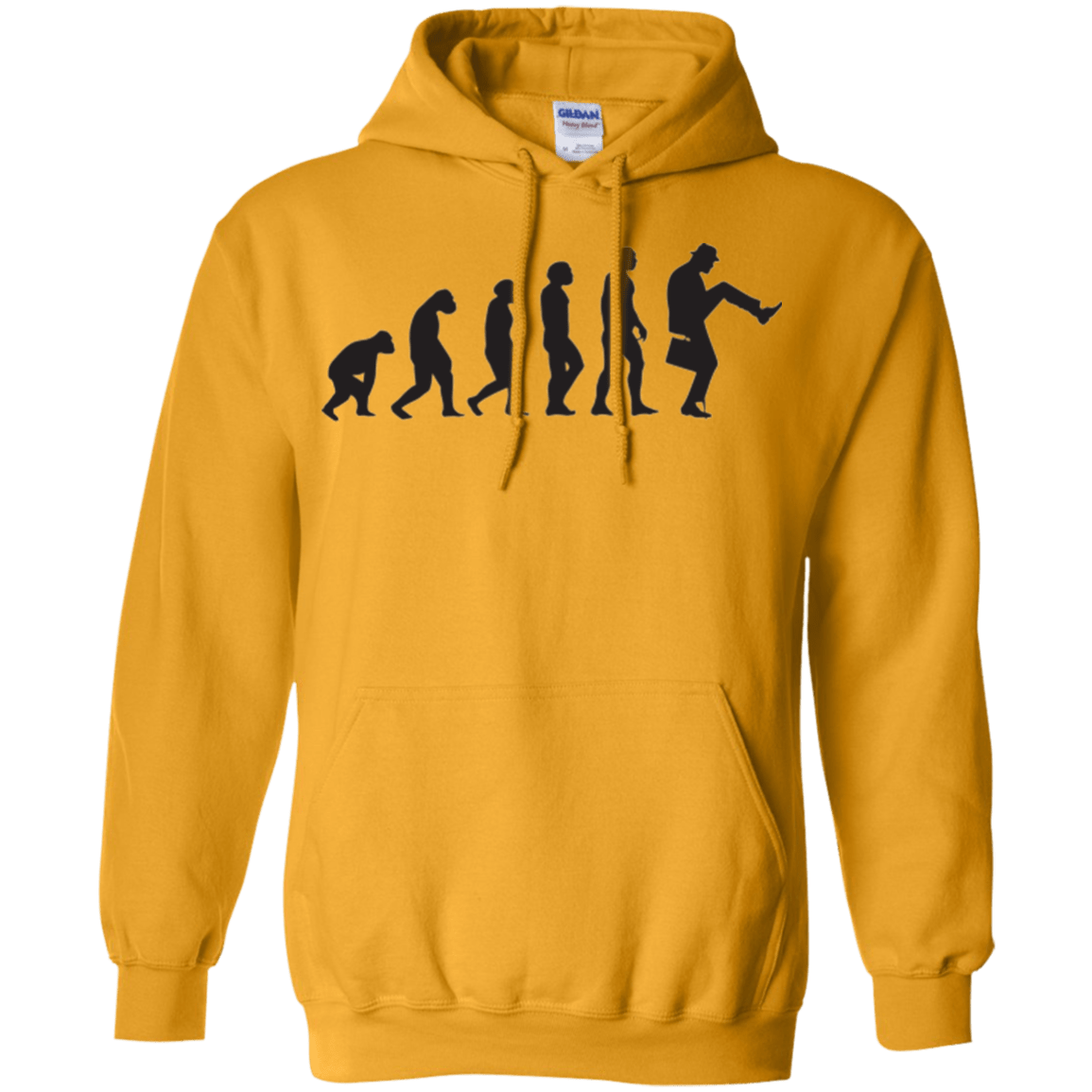 Sweatshirts Gold / Small Walking Evolution Pullover Hoodie