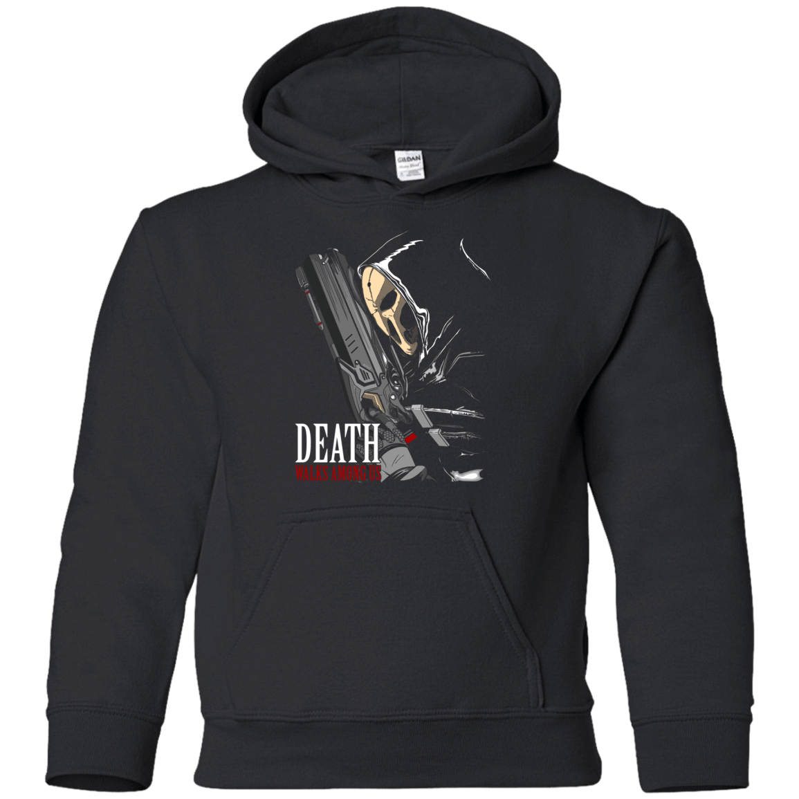 Sweatshirts Black / YS Walks among us Youth Hoodie