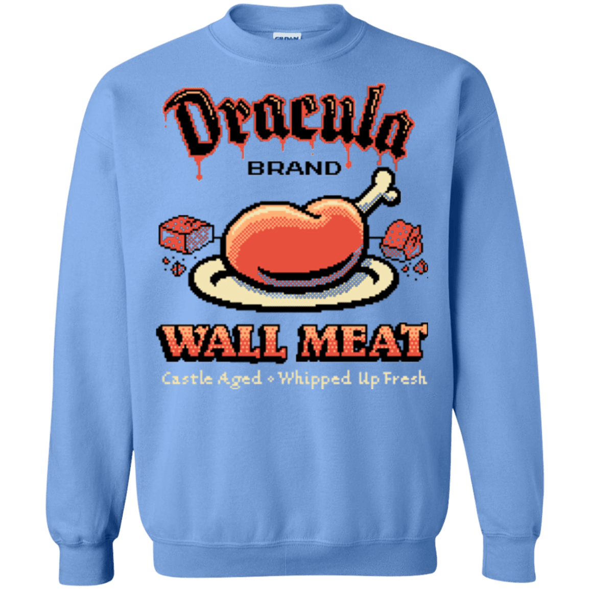 Sweatshirts Carolina Blue / Small Wall Meat Crewneck Sweatshirt