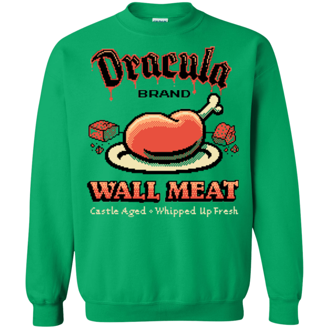 Sweatshirts Irish Green / Small Wall Meat Crewneck Sweatshirt