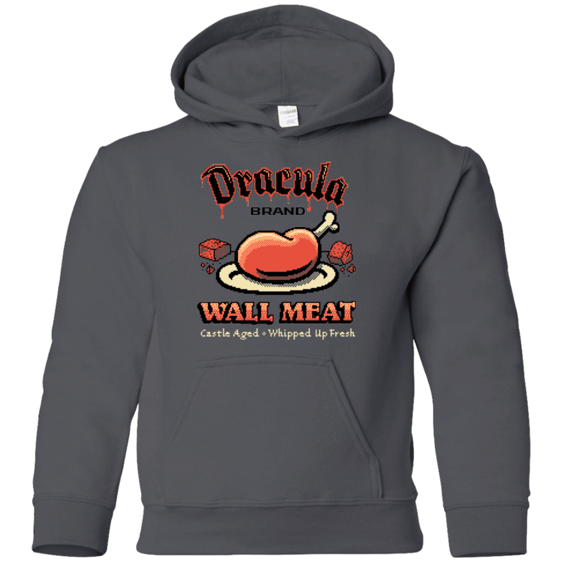 Sweatshirts Charcoal / YS Wall Meat Youth Hoodie